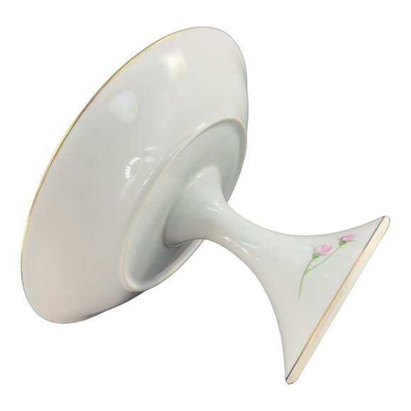 Thomas Bavaria Decope WJS Porcelain Ceramic Cake Stand Plate Footed Compote VTG - Picture 14 of 14